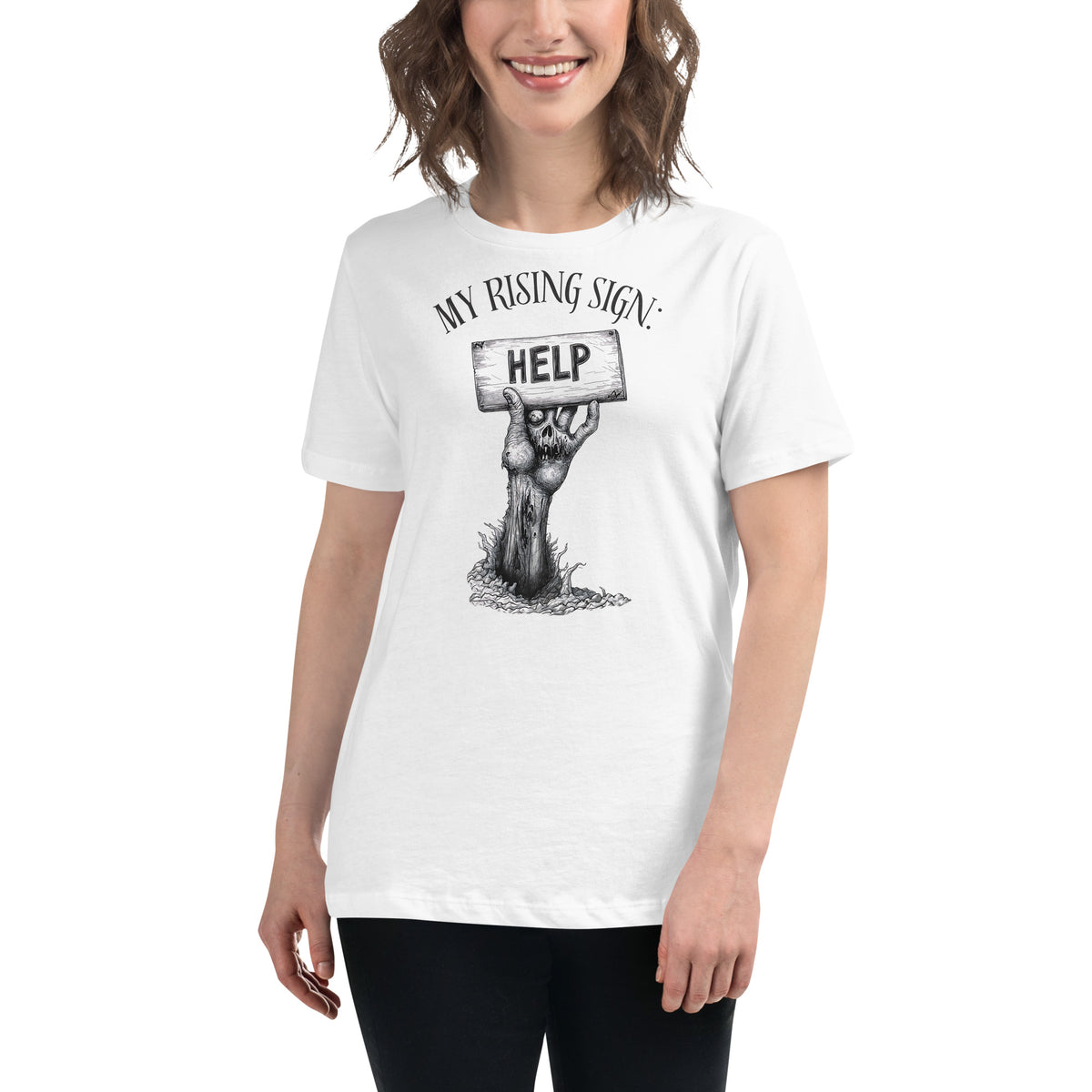 My Rising Sign Women's Loose Fit Tee