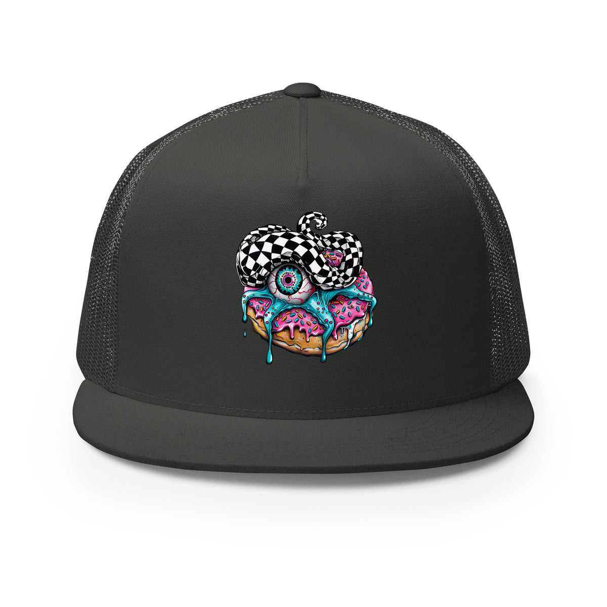 Zombie Donut Trucker Hat