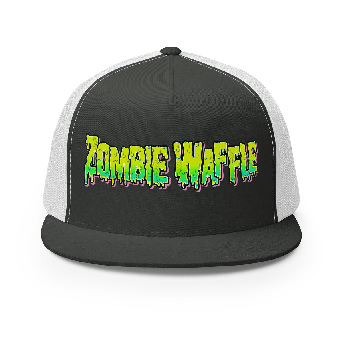 Zombie Waffle Logo Trucker Hat