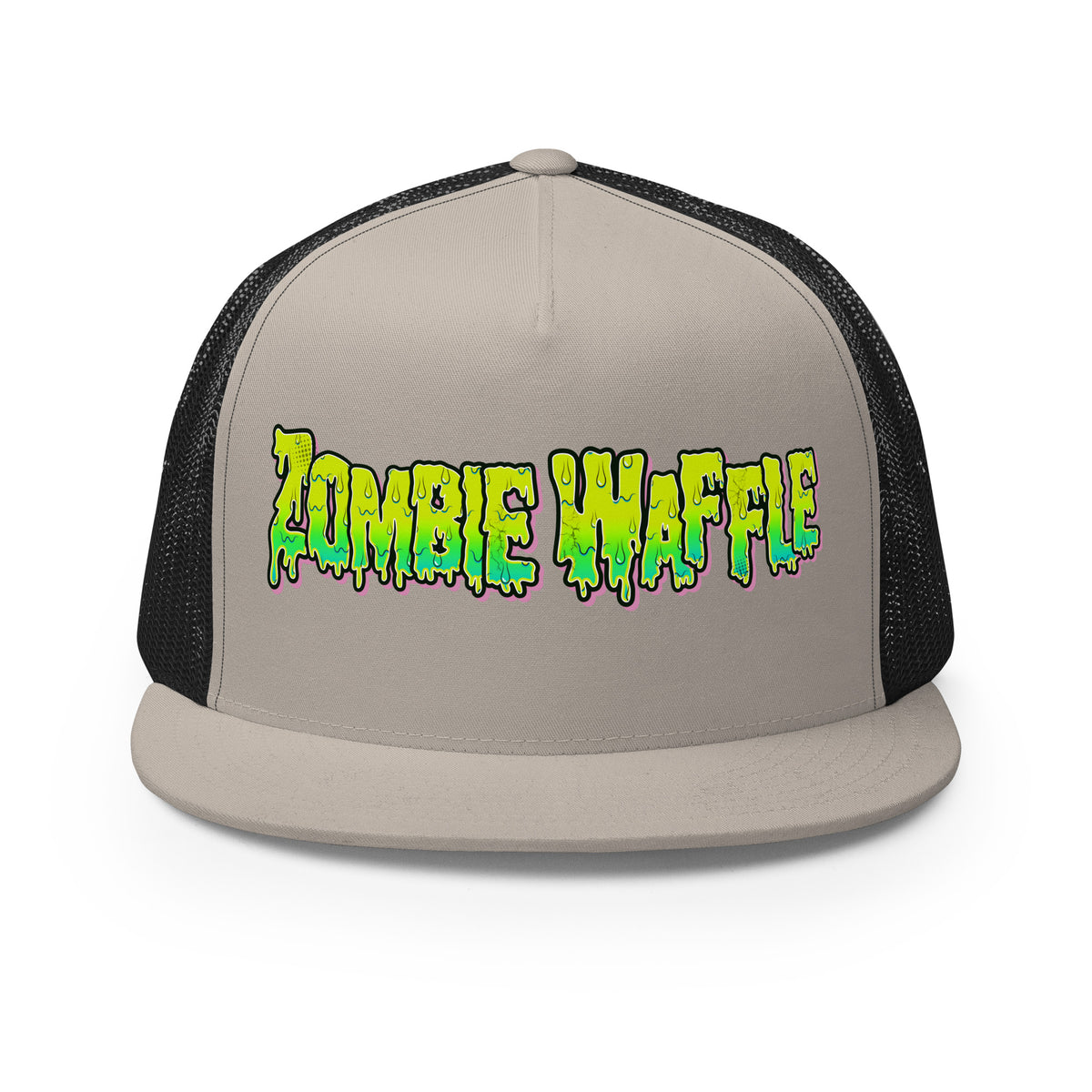 Zombie Waffle Logo Trucker Hat