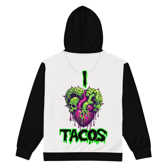 I Heart Tacos Women's Zip-Up Hoodie