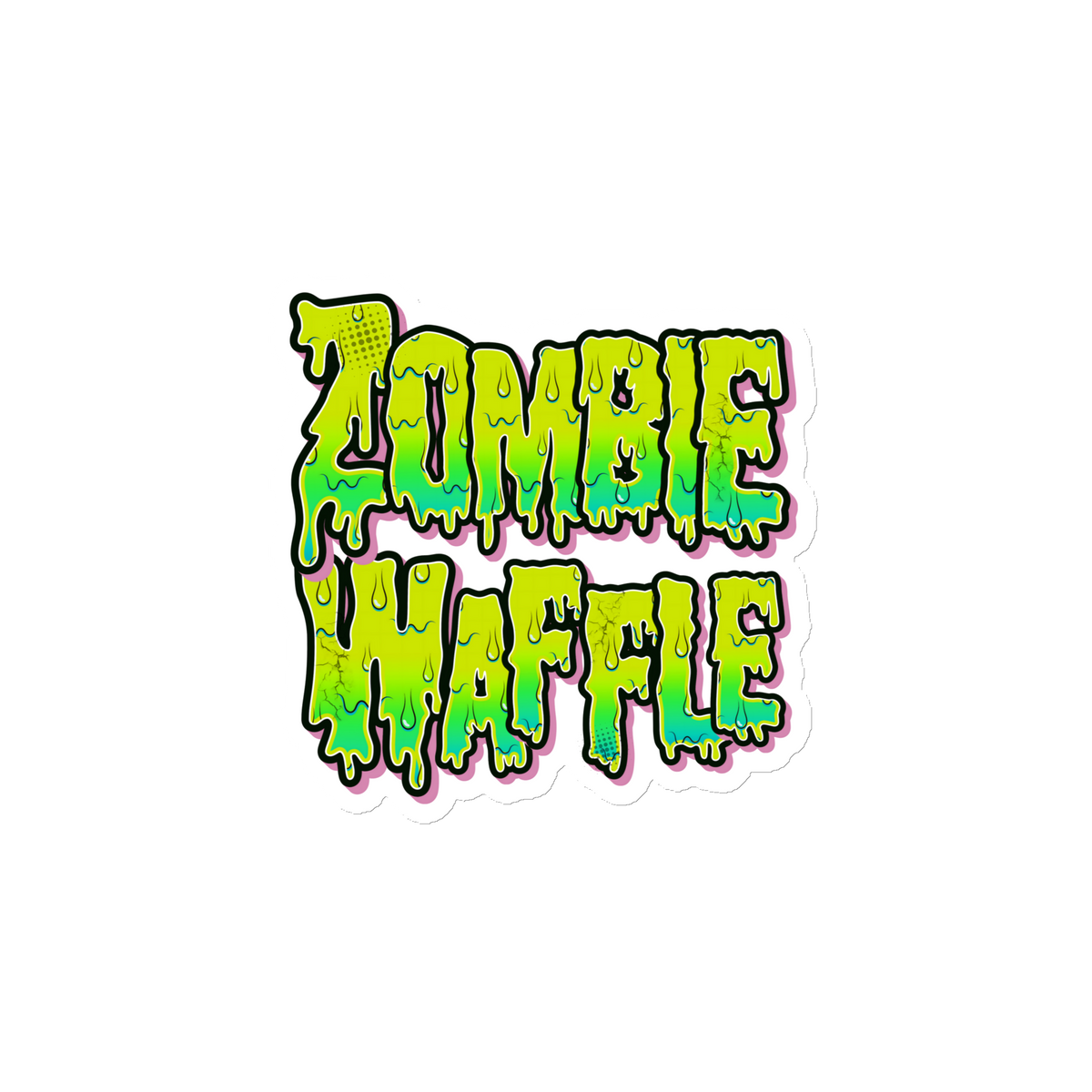 Zombie Waffle Logo II Magnet