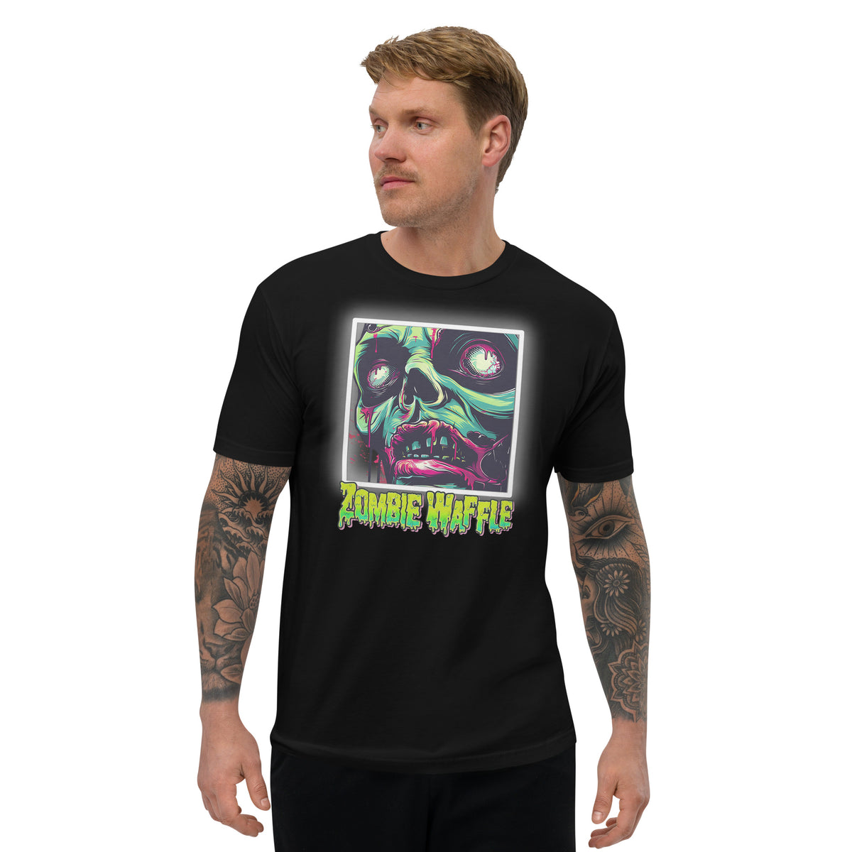 Bob the Zombie Men's Fitted Tee