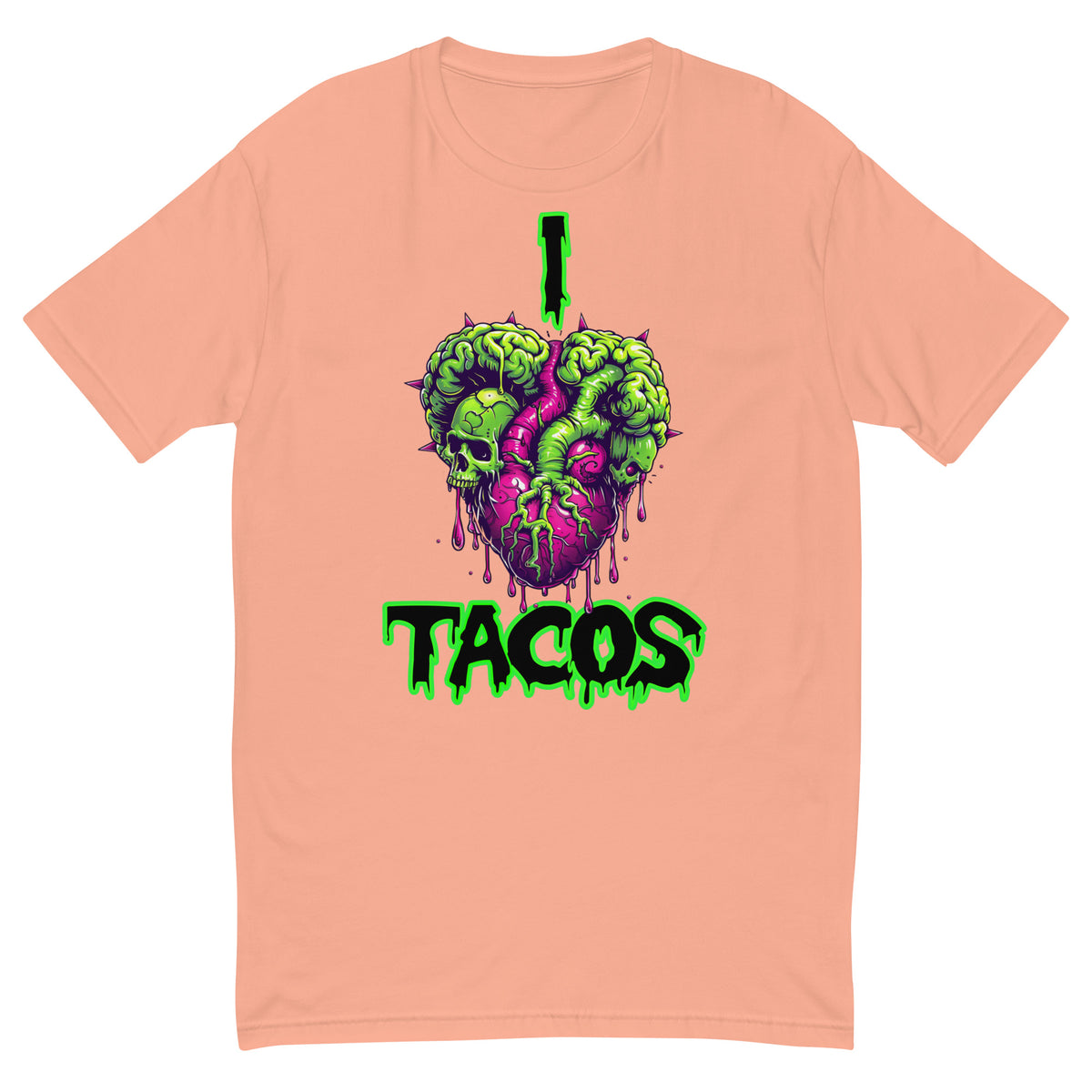 I heart Tacos Men's Fitted Tee