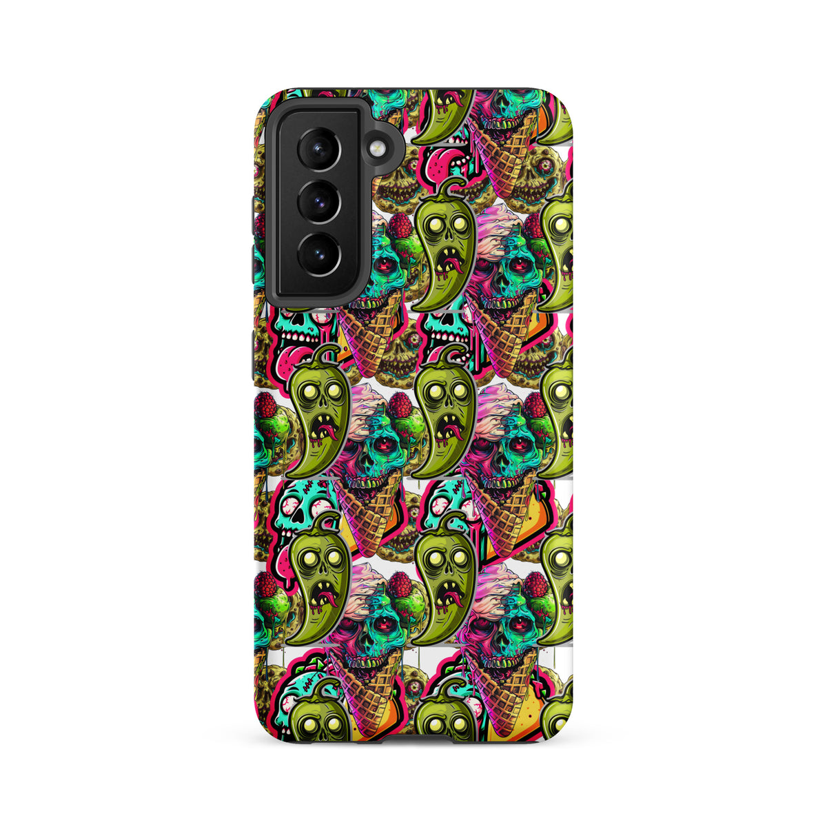 Zombie Food Collage Tough Case for Samsung®