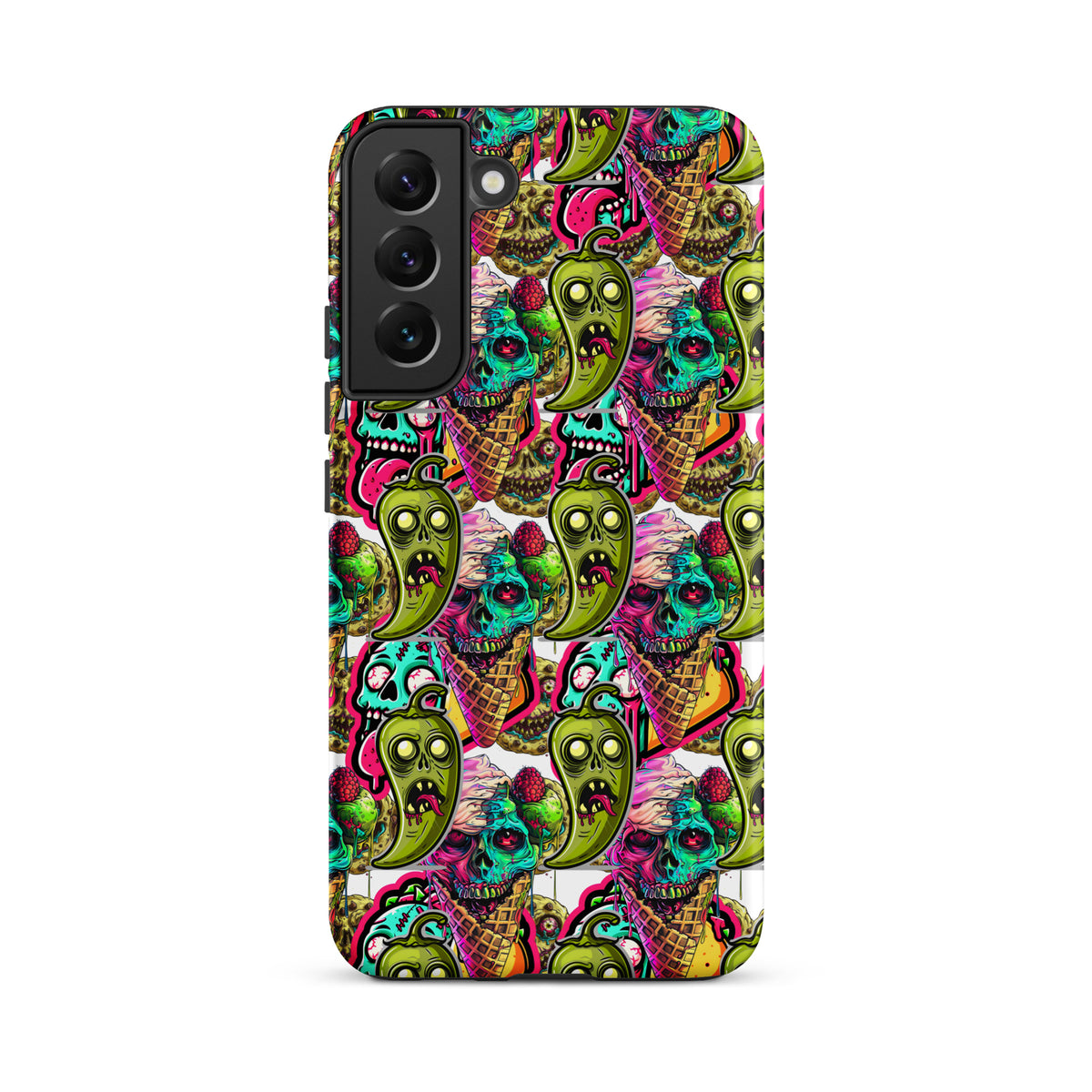 Zombie Food Collage Tough Case for Samsung®