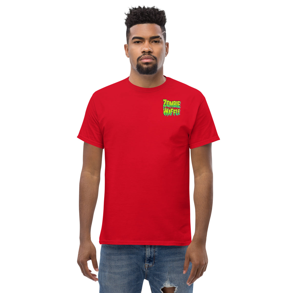 Fly's Morning Ritual Men's Loose Fit Tee (Back Print)