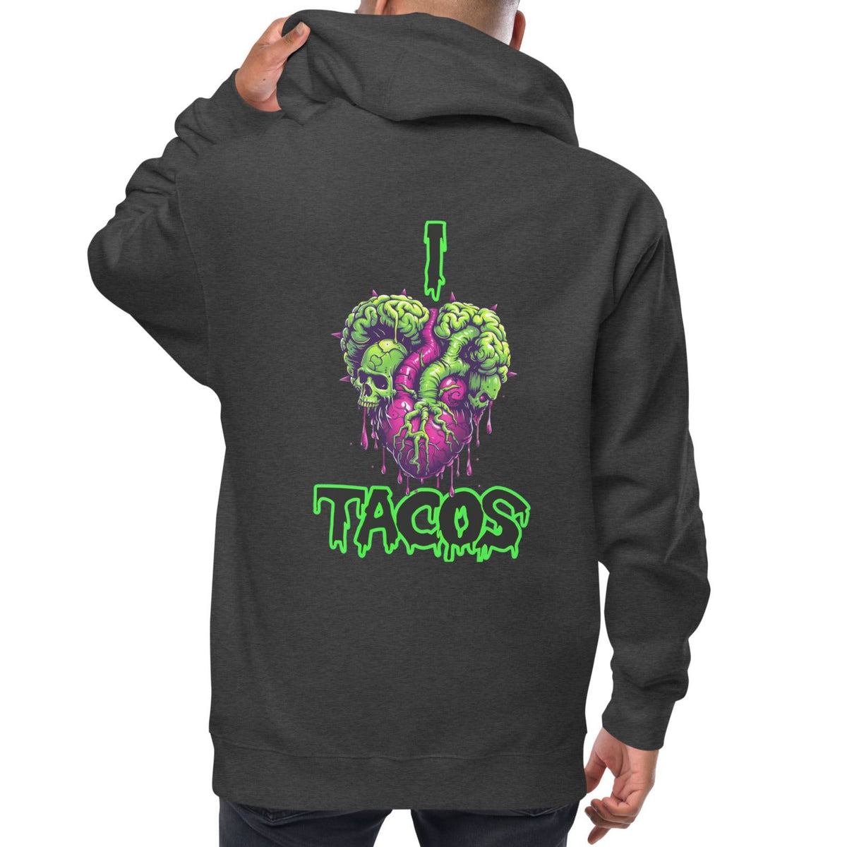 I heart Tacos II Women's Zip-Up Hoodie