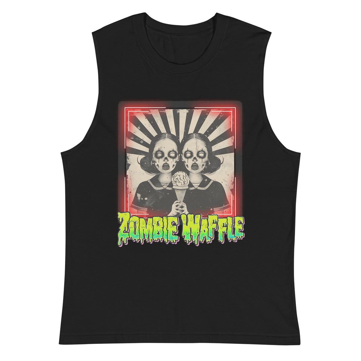 Zombie Twins Men's Muscle Tank