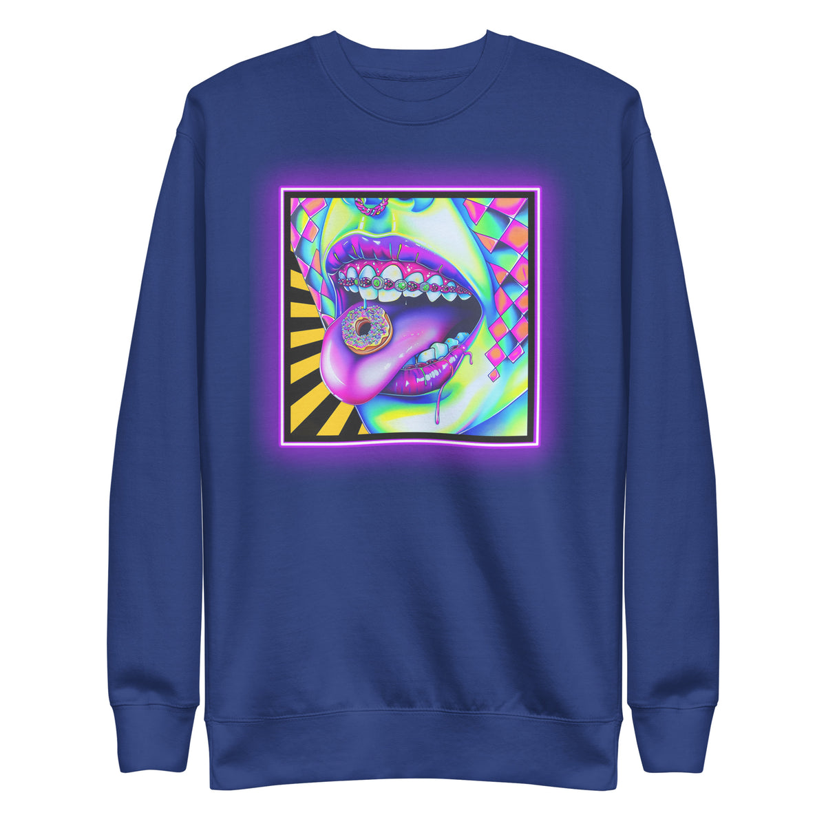 Women's Donuts N Braces Sweatshirt