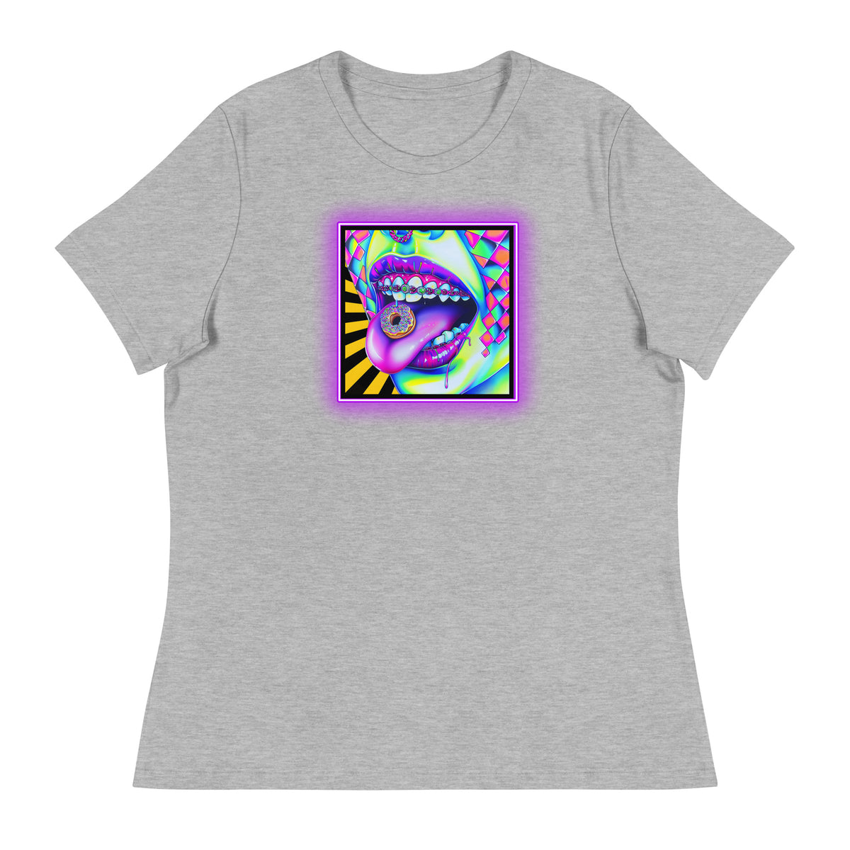 Donuts N Braces Women's Loose Fit Tee