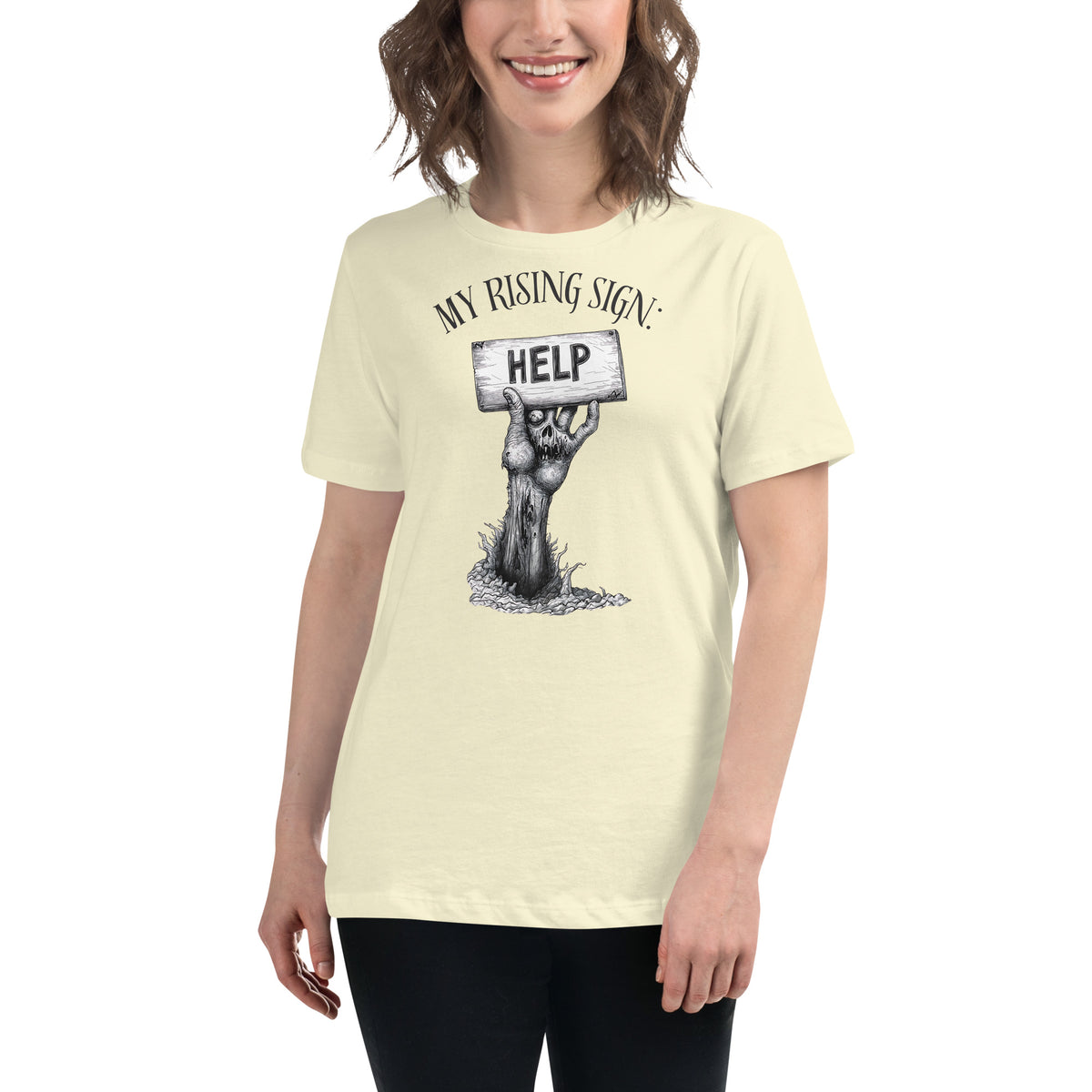 My Rising Sign Women's Loose Fit Tee