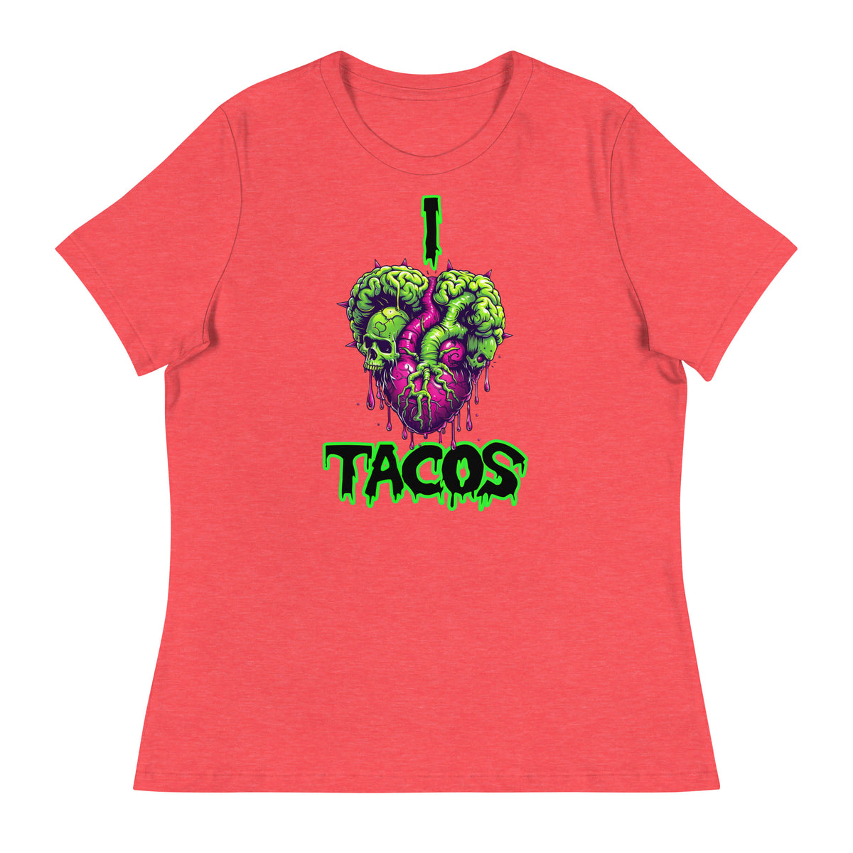 I Heart Tacos Women's Loose Fit Tee