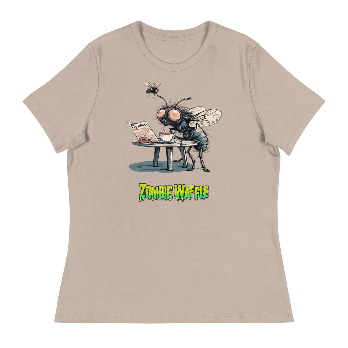 Fly's Morning Ritual Women's Loose Fit Tee